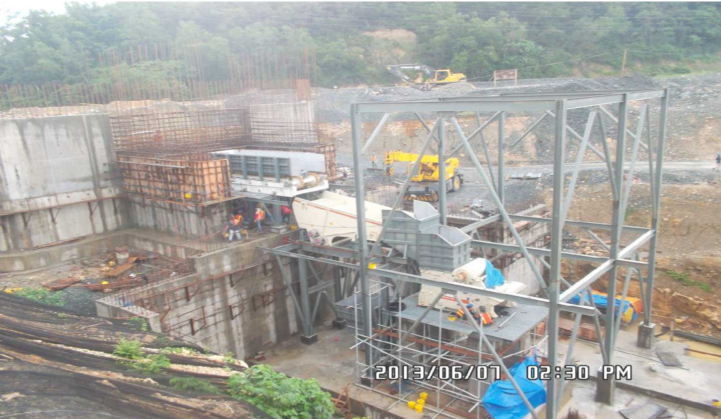 Turnkey Project – 60,000 TPD Primary Crushing Plant Line No.2